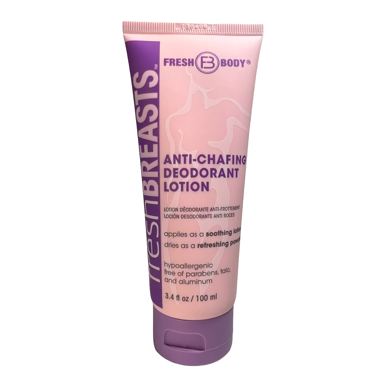 Fresh Breasts Anti-Chafing Deodorant Lotion