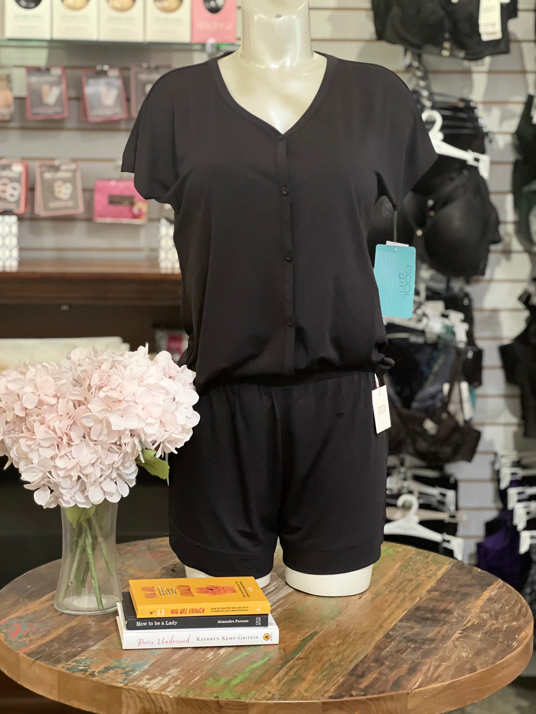 Cool girl Sleep set Black