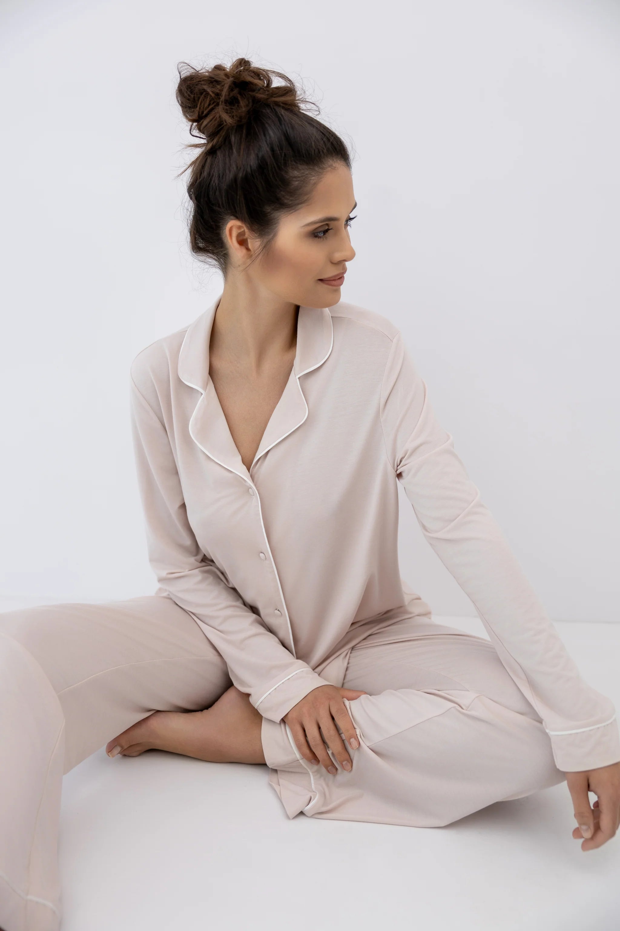 Clarina Long Pj Set