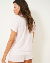 Load image into Gallery viewer, Pale Pink Stripe Pj Set