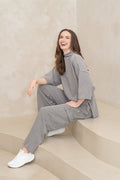 LatteLove French Terry Oversized Lounge Set