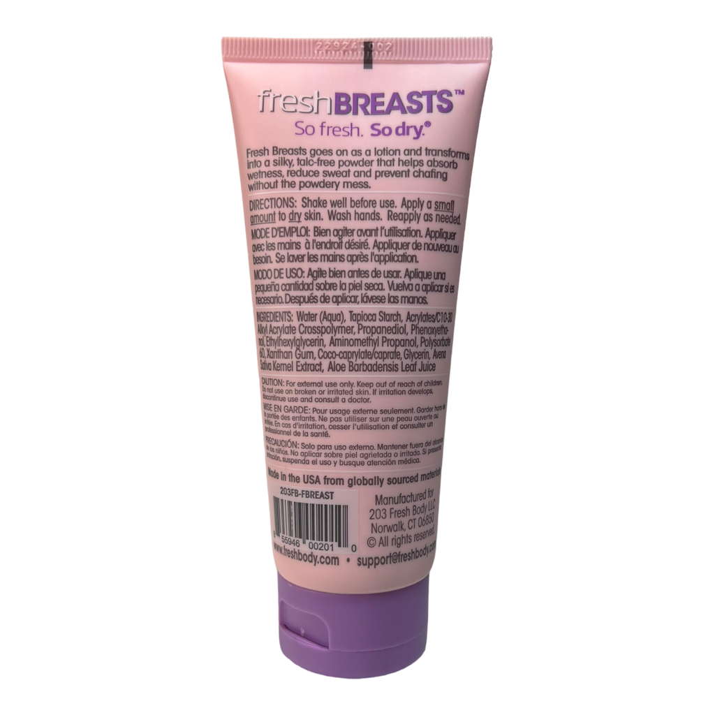 Fresh Breasts Anti-Chafing Deodorant Lotion