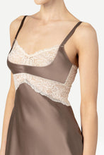 Load image into Gallery viewer, Morgan Cradle Bust Silk Chemise