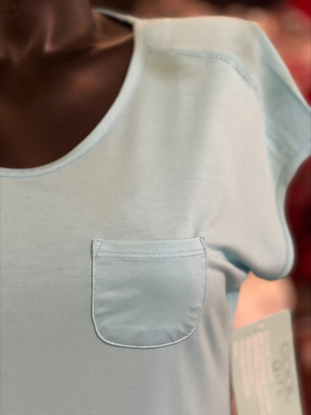 Cool girl Sleep shirt Aqua