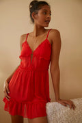 Rya Red Chemise