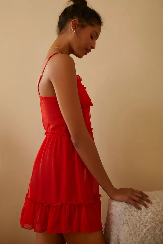 Rya Red Chemise