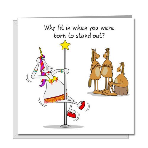 Funny Cards- Why Fit In