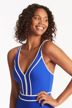 Load image into Gallery viewer, Sea Level Swim Cobalt one piece