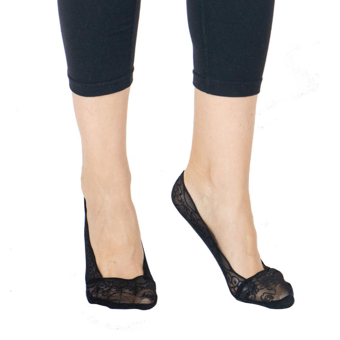 Almost Naked Lace Liner Socks (2 pack)